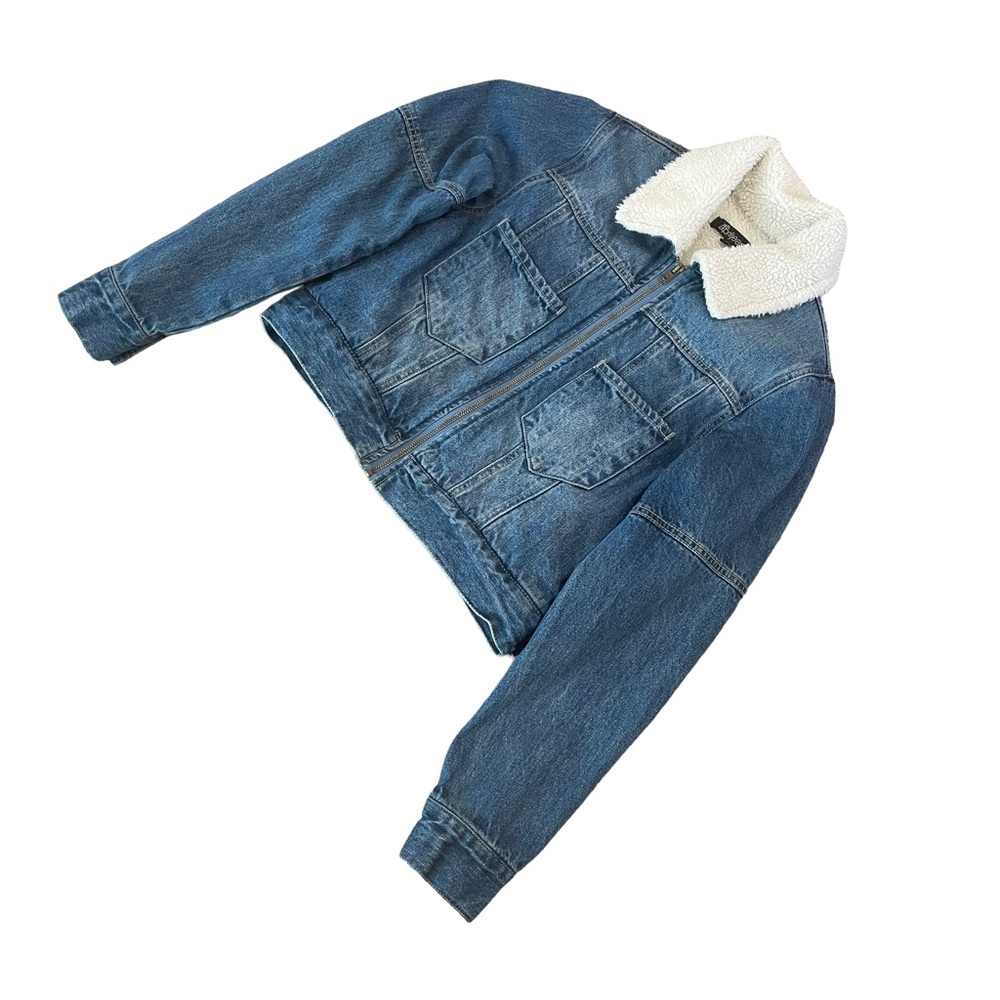 Dutch Bros. Sherpa Lined Denim Jacket - Picture 8 of 12